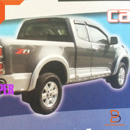 Matte Black Wheel Arch Flares for Holden Colorado RG (2012-2016)