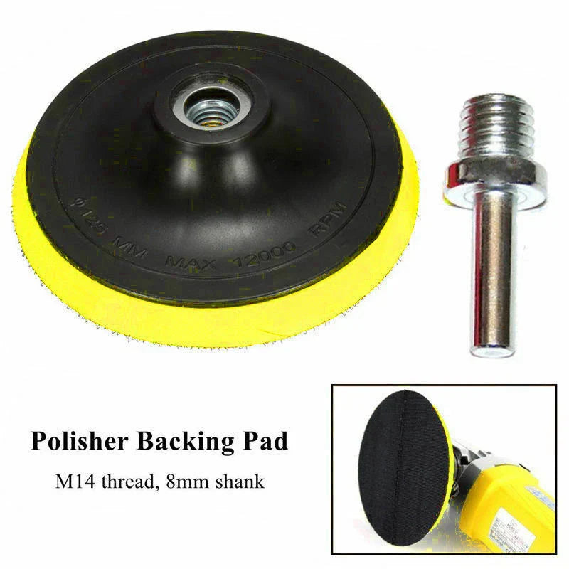 4 x Buffing Plate Backing Pad Holder Disc for M14 Drill