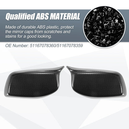 Mirror Cover Carbon Fiber for BMW E60 E61 525i 530i 545i (2004-2010)