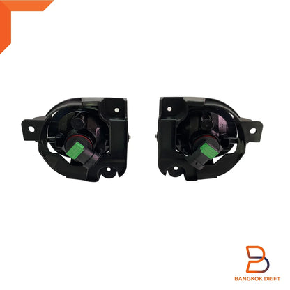 Fog Lamp Spot Light for Mazda BT-50 Ute (2009-2011) Black Cover Trim