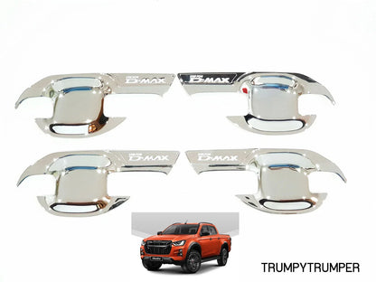 Chrome Door Handle Cover Insert Bowl Trim for Isuzu D-Max Ute (2020-2021)