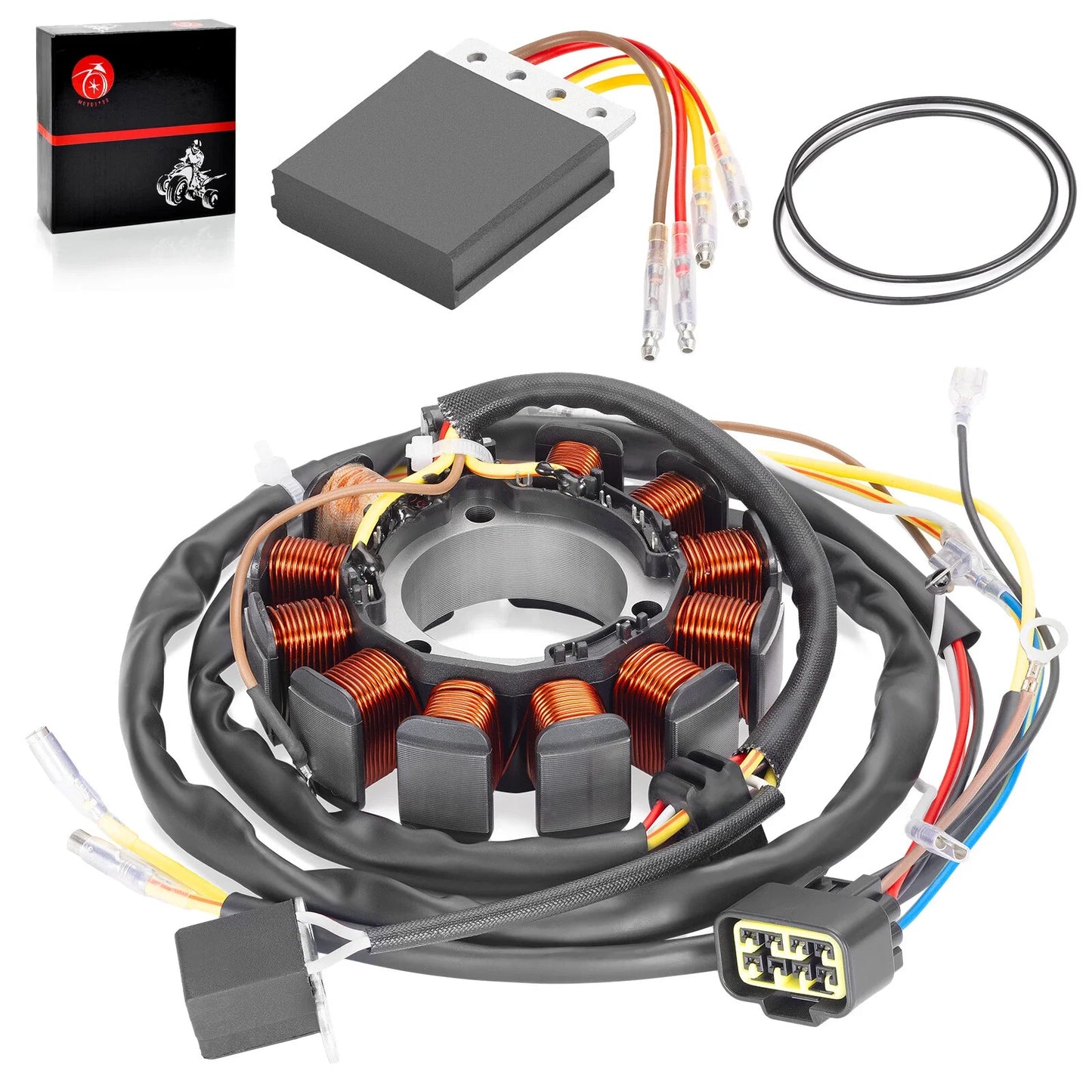 Stator & Rectifier for Polaris Ranger Magnum Scrambler Sportsman 500 (1999–2007)