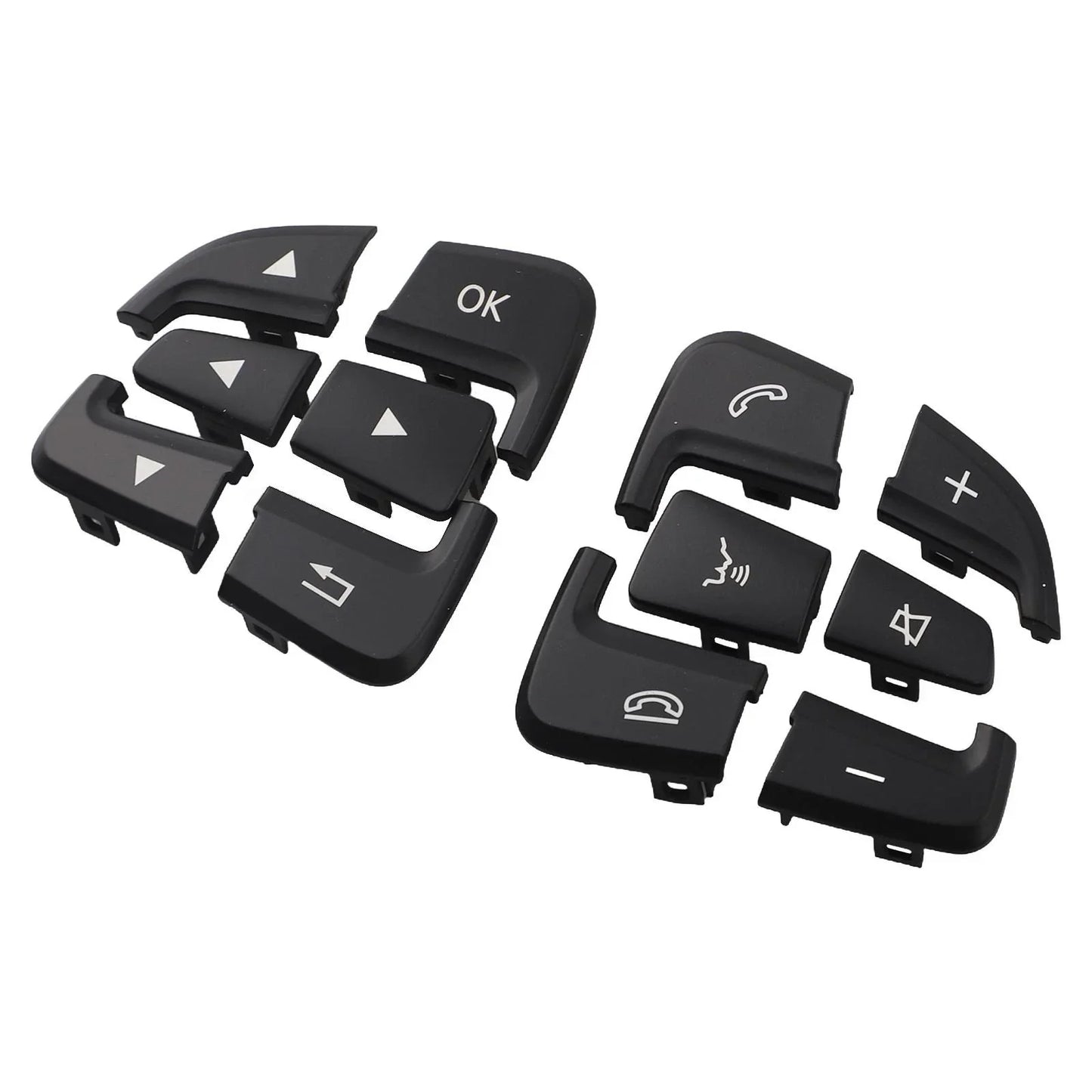 Steering Wheel Switch Cover Set for Mercedes-Benz A-Class/B-Class