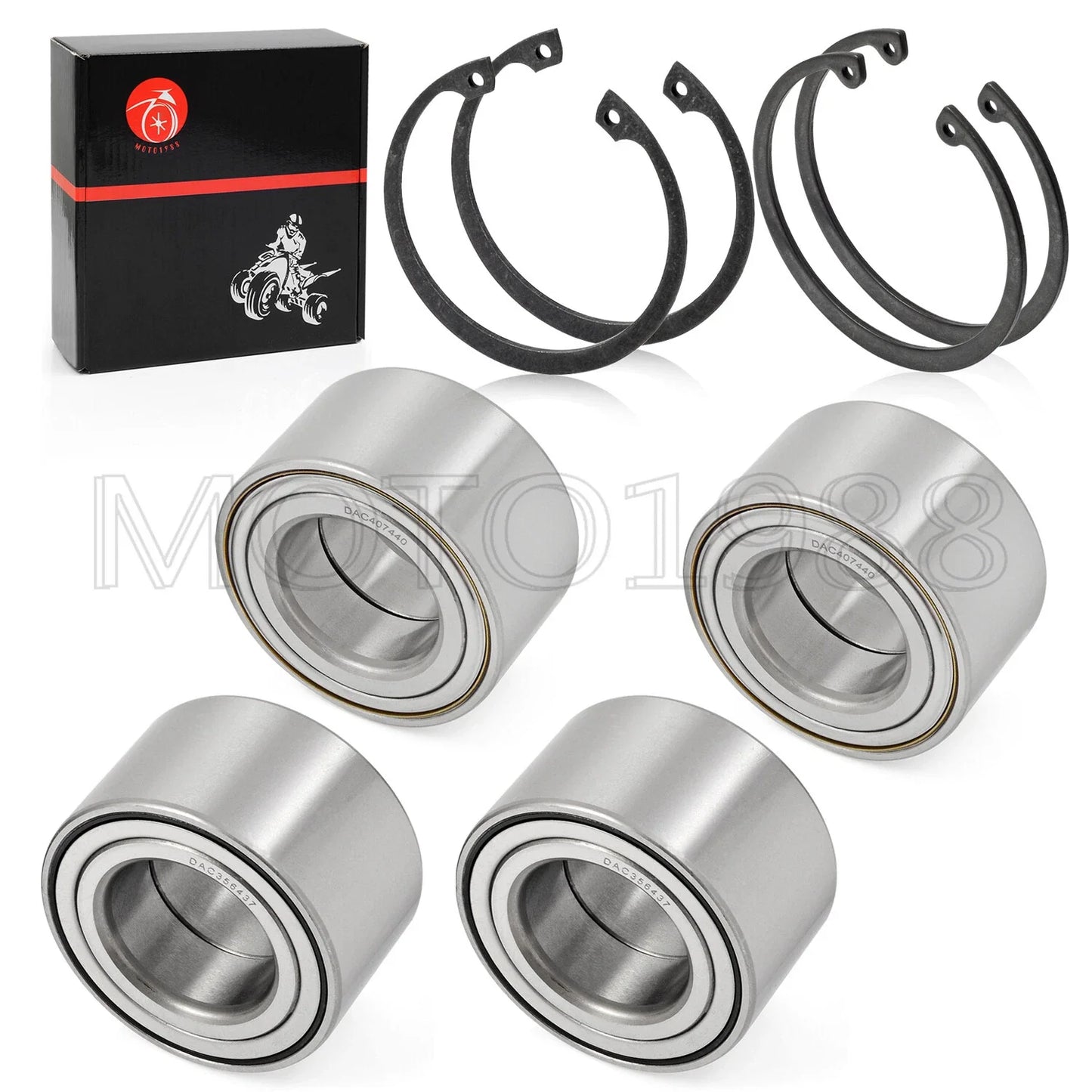 Front Rear Wheel Bearings for Polaris Sportsman ACE