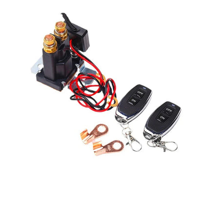 500A DC12V Remote Battery Disconnect Switch w/ 2 Keys for Car Truck Camper