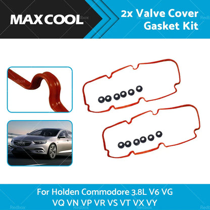 Valve Rocker Cover Gaskets for Holden Commodore V6 3.8 (VS-VY)