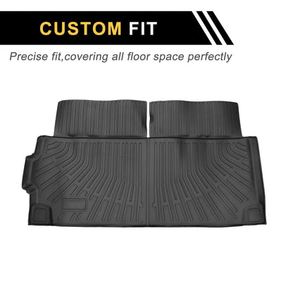 Cargo Liner Rear Trunk Mat Stripe Pattern TPE for BMW X7 (2019-2024)
