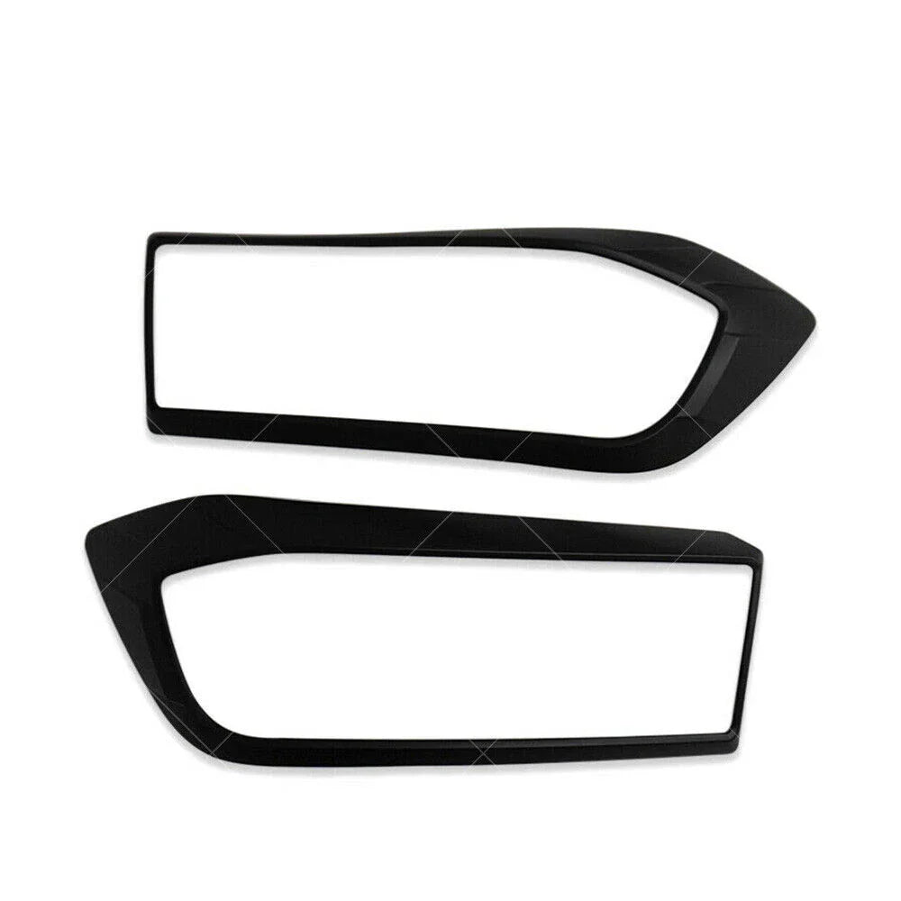 Black Headlight & Tail Light Trim Covers for LDV T60 (2017-2021)