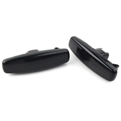 Black LED Sequential Side Marker Lights for Infiniti EX25 M35 Q60 Q70 QX50 (2008-2020)