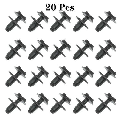 20Pcs 9mm Hole Battery Cover & Cowl Panel Clip for Land Rover