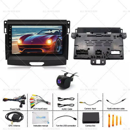 Dash Kit for Ford Ranger (2016-2020) Wireless CarPlay Android Auto GPS FM