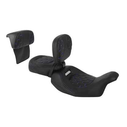 Seats Backrest Pad for Harley Road Glide Street Glide (2014 - 2023)
