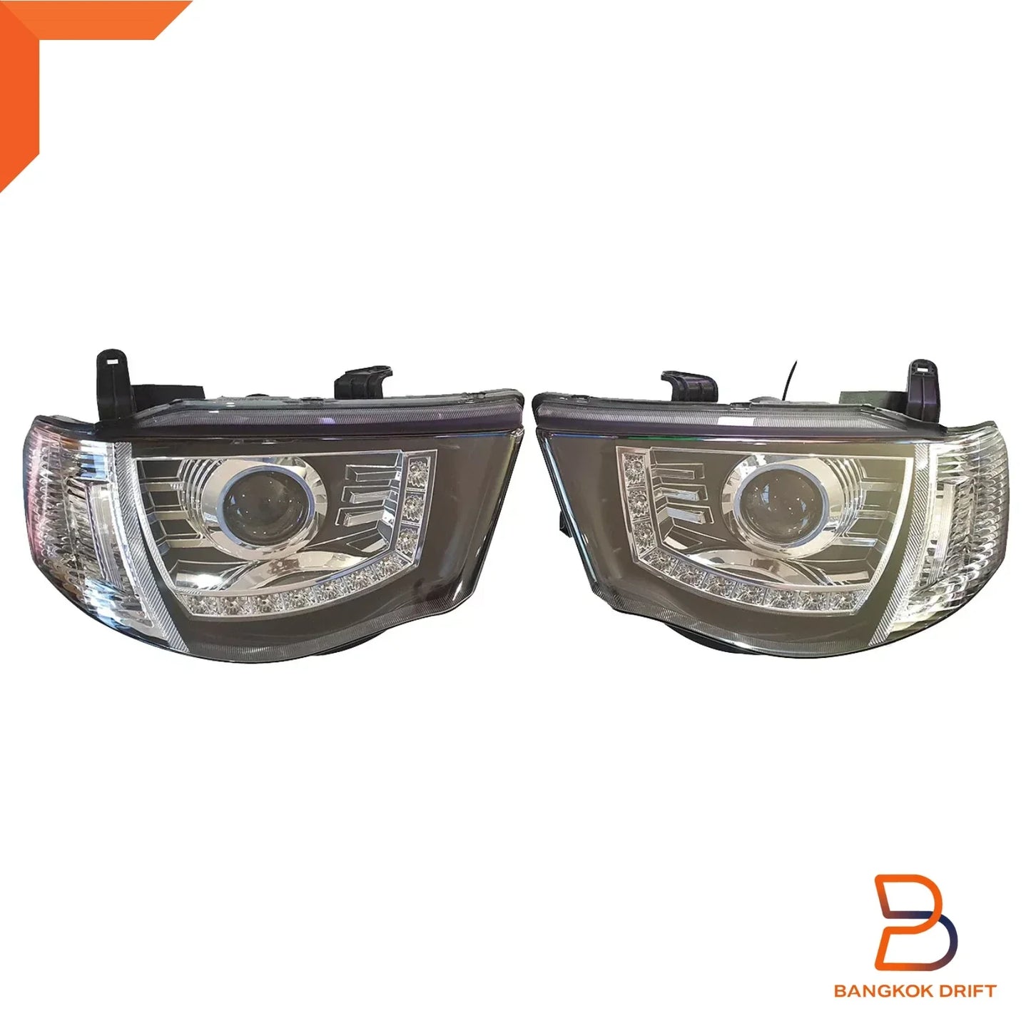 LED Projector Headlights for Mitsubishi Triton Ute MN ML (2005-2014)