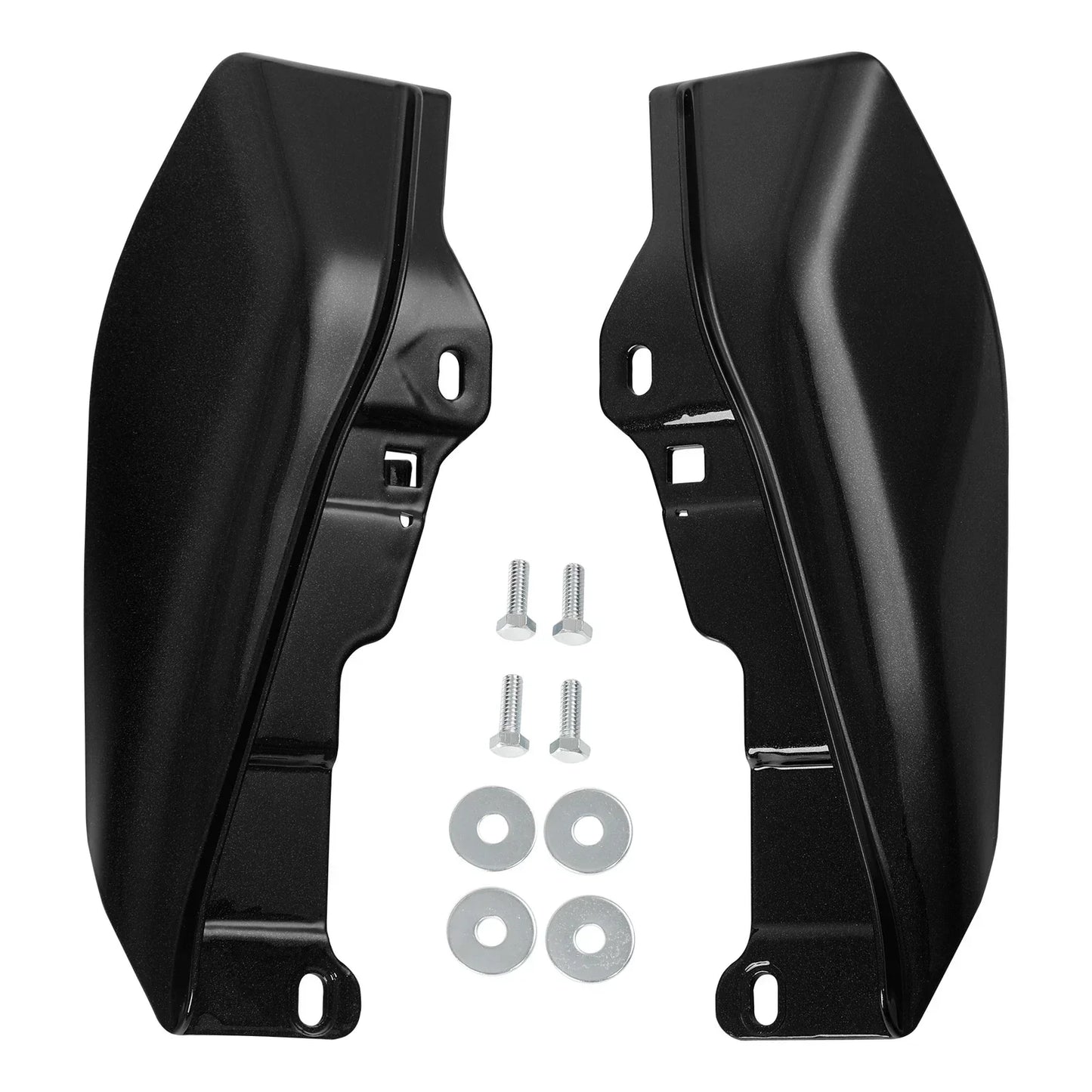 Mid Frame Air Deflectors for Harley Touring Street Glide (2009-2023) Black