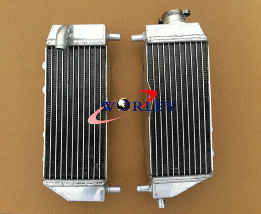 Aluminum Radiator + RE Hose for Yamaha YZ250 2-Stroke (2002-2013)