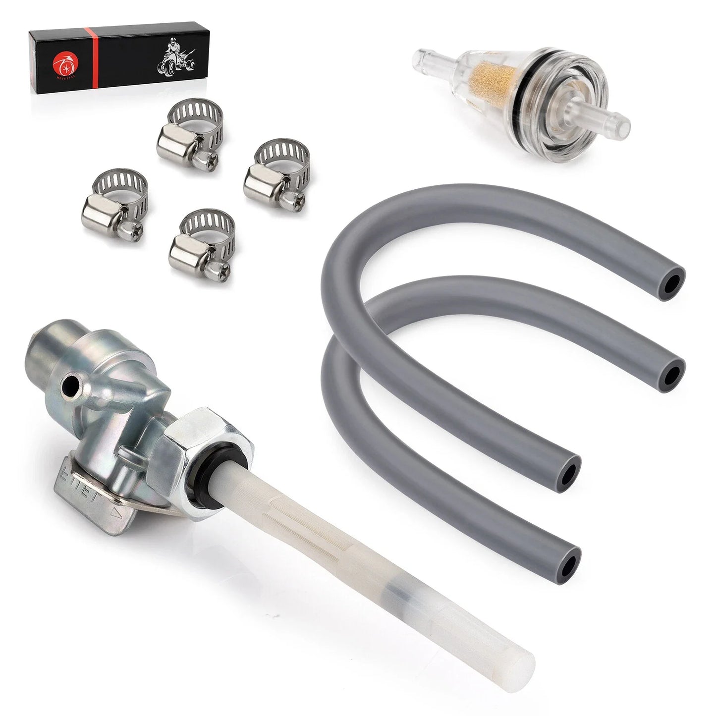 8mm Fuel Valve Petcock for Honda ATC250SX XR650L ATC350X (1985–2023)