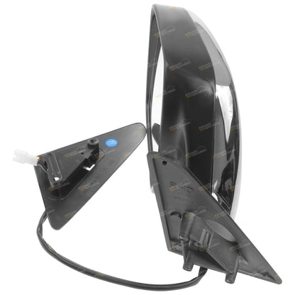 LH Chrome Electric Door Mirror for Toyota Landcruiser 80 Series (1990–1998)