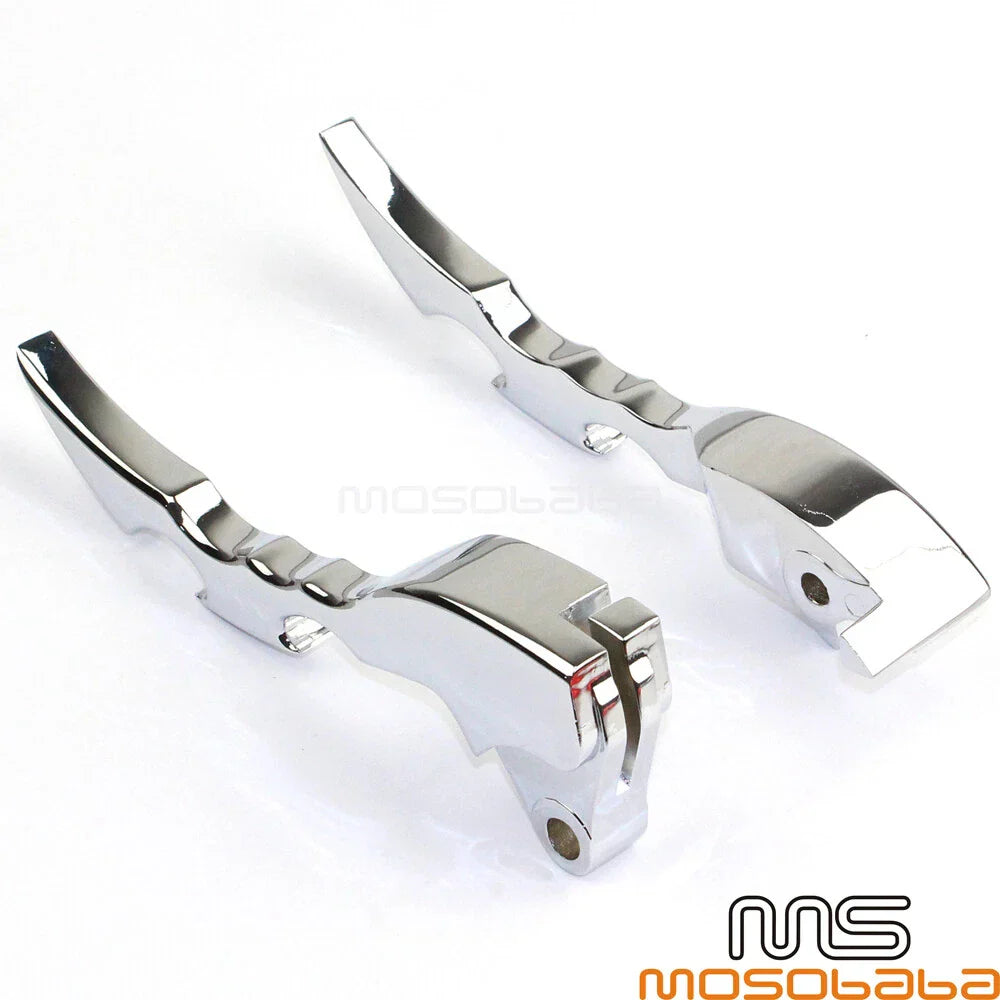 Chrome Brake/Clutch Hand Control Levers for Suzuki Boulevard M109R (09-13)