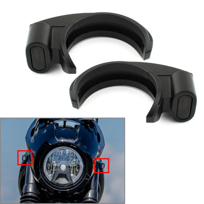 LED Front Turn Signal Light for Harley 39-41mm Front Fork (1936-2023)