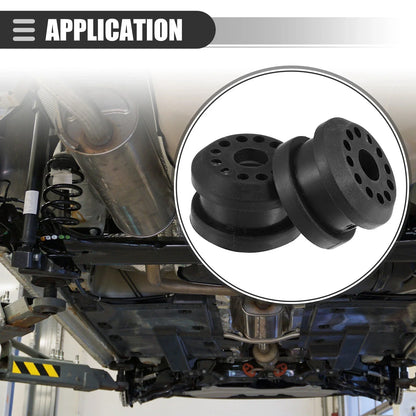 Transfer Case Linkage Bushing for Dodge Ram Rubber 2 x 52105555AA Black