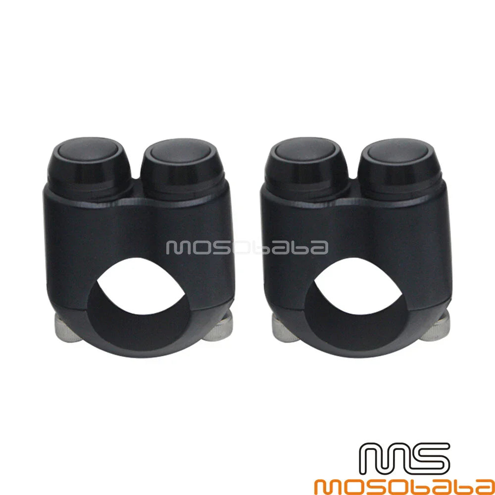 1" Black Handlebar Switches Button Control for Yamaha RD125/250 XS1100 (1973-1980)