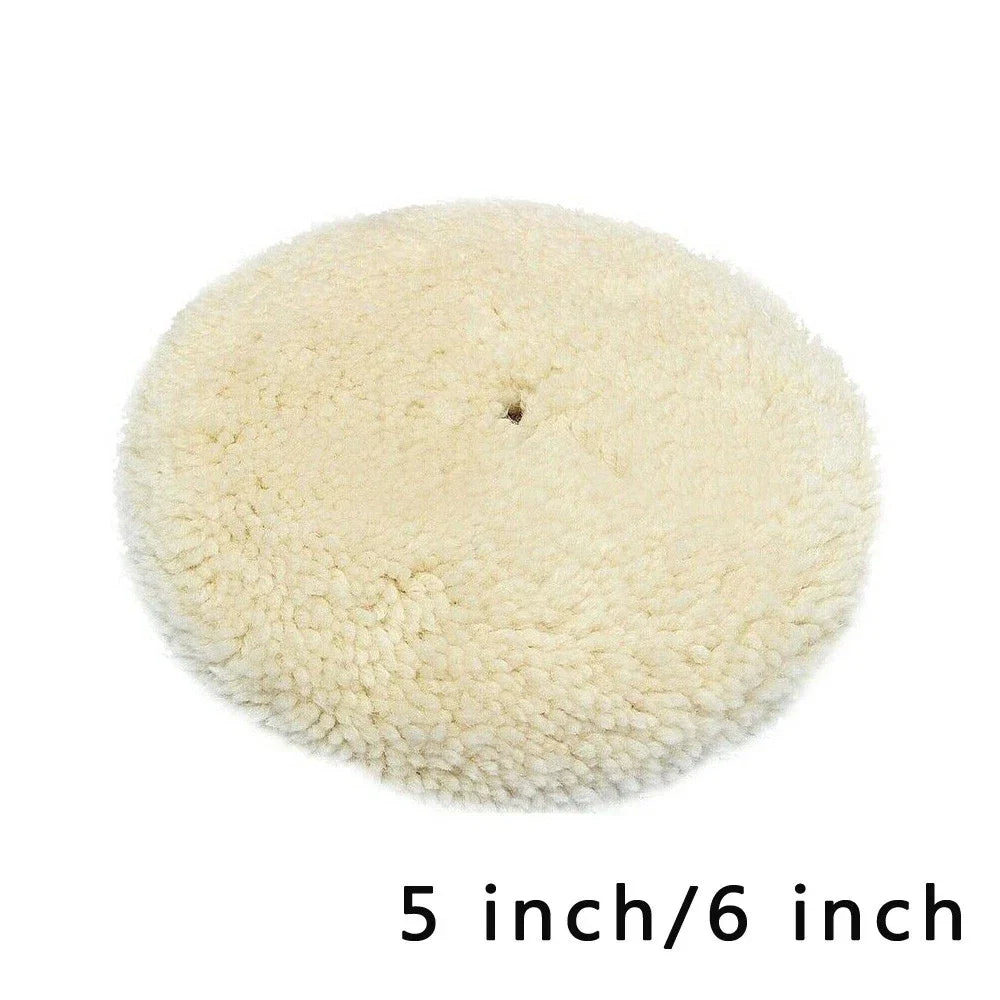 White Bonnet Cover Sponge Polisher for Car