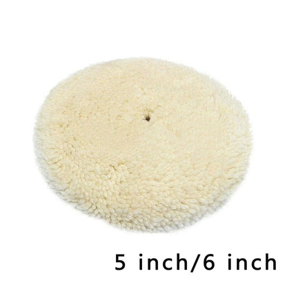 White Bonnet Cover Sponge Polisher for Car