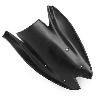 Black Carbon Fiber ABS Windshield Shield for KAWASAKI Z1000 (2010-2013)