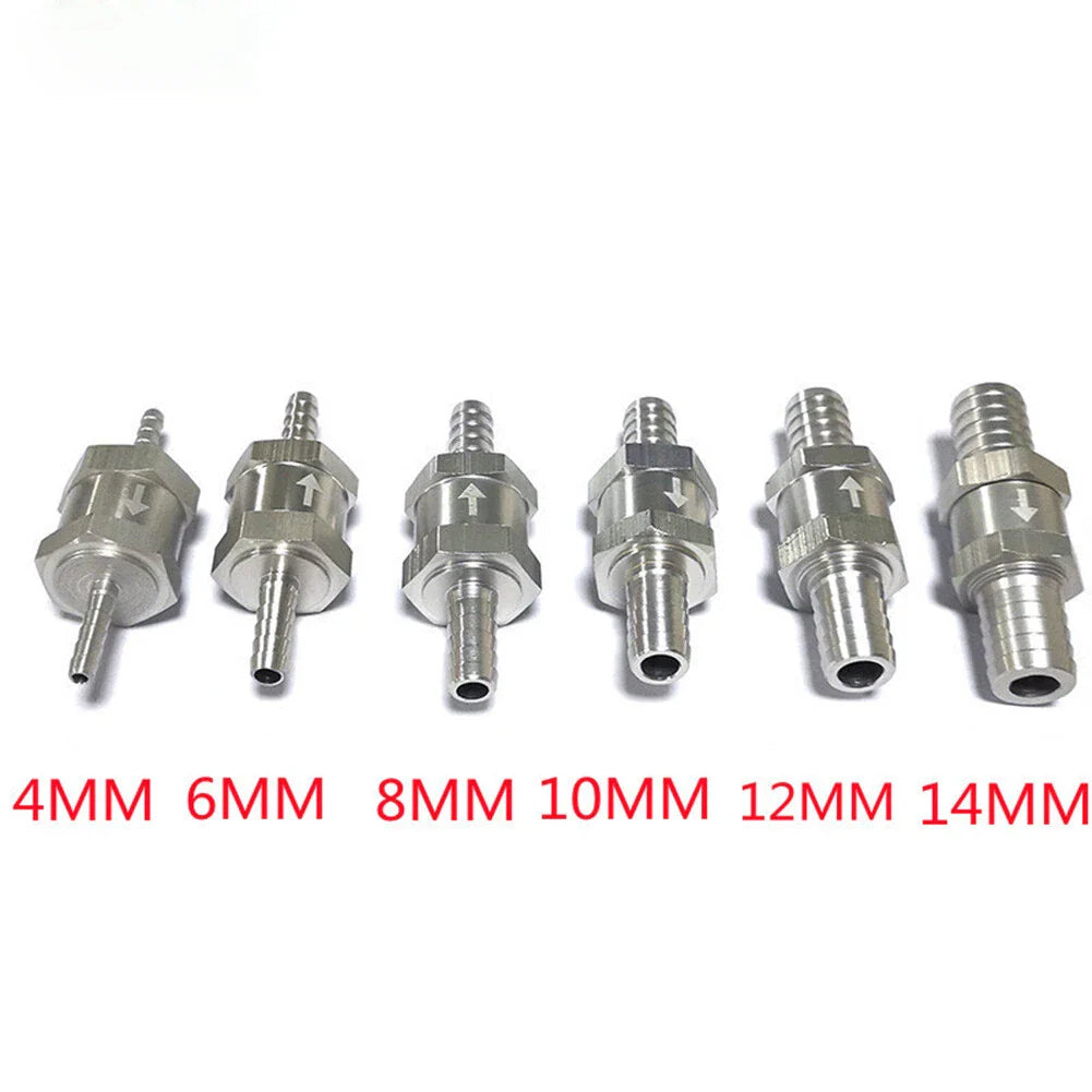 12mm One Way Check Valve for Gas Diesel Fuel