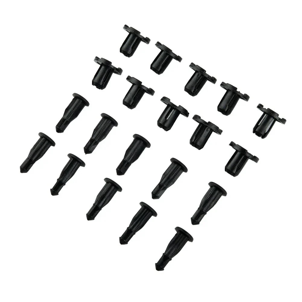 10pcs Nylon Car Rivet Clip Fender Trim Retainer Pin for Impreza Forester