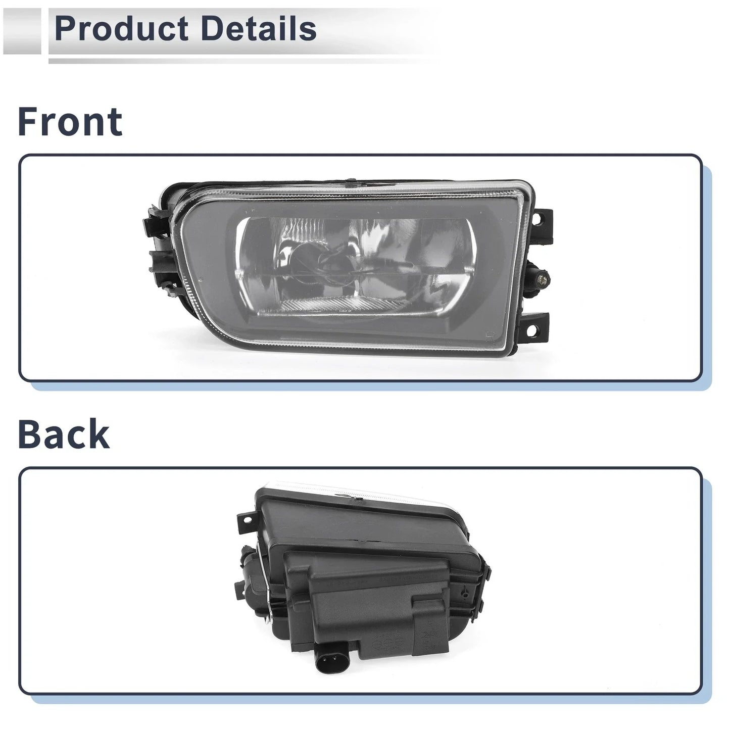 1 Pc Right Front Bumper Side Marker Light Cover for BMW E39 Z3 (1995-2003)