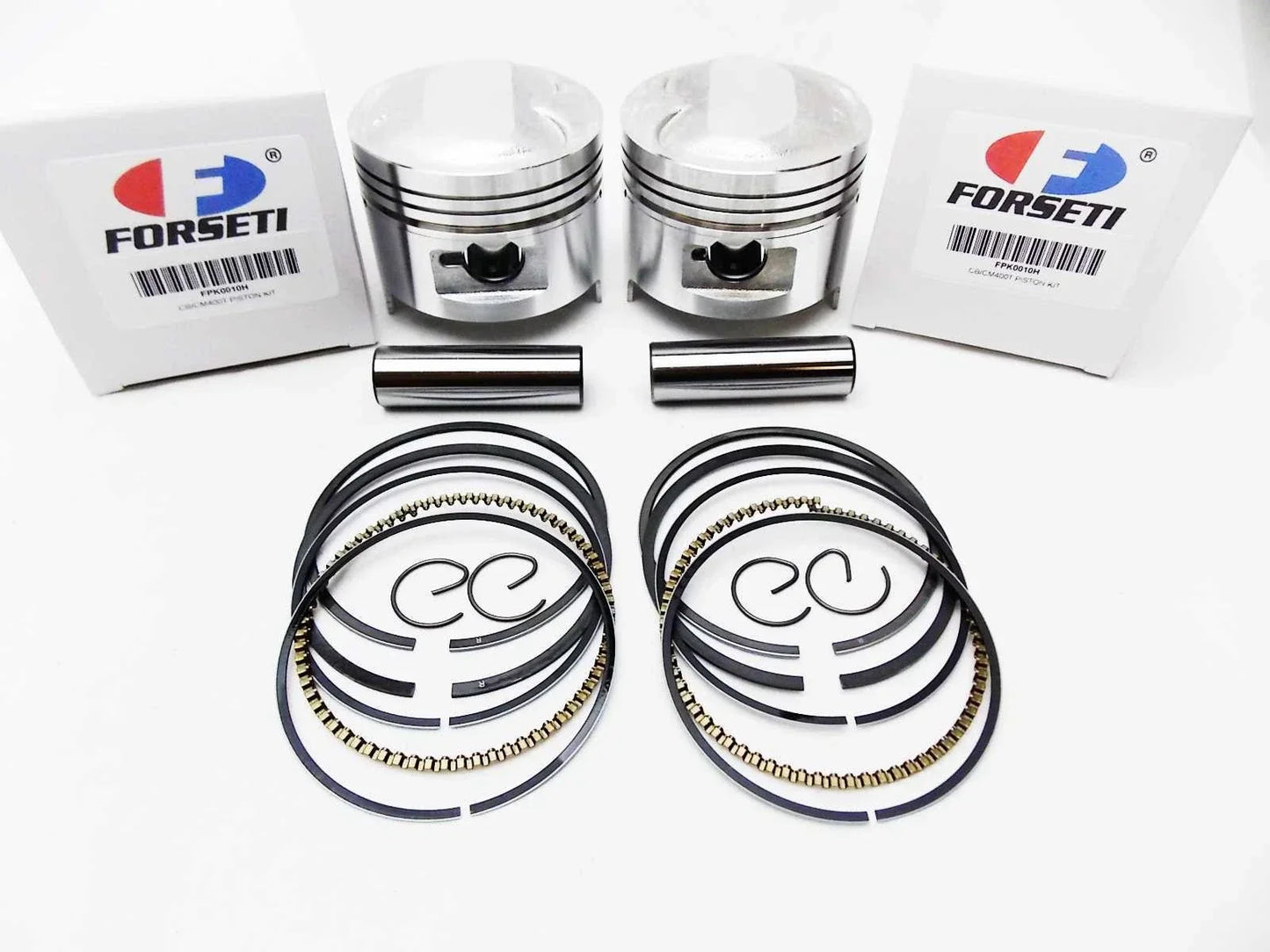 70.5mm Piston Set with Rings & Clips for Honda CB400N (1980-1982)