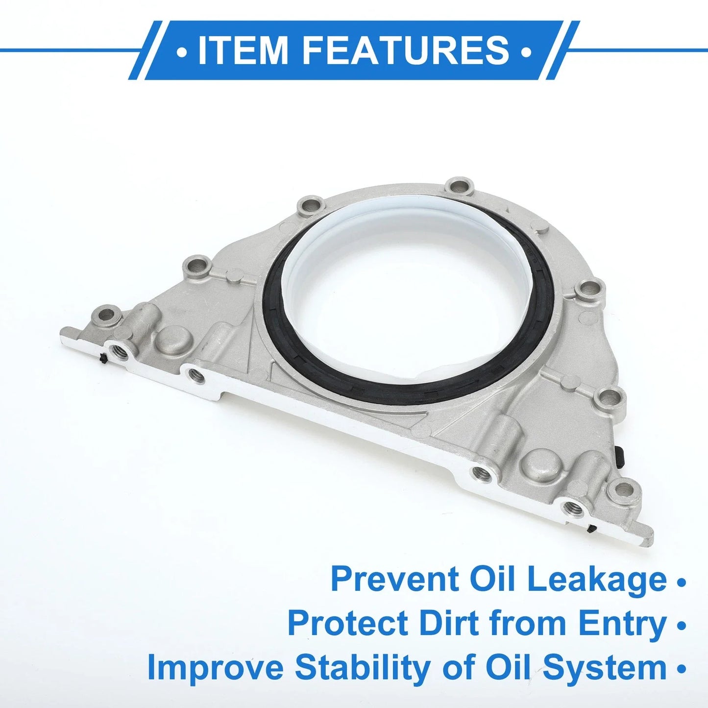 1 Pc Rear Crankshaft Oil Seal with Flange for BMW X5 550i (2007-2013)