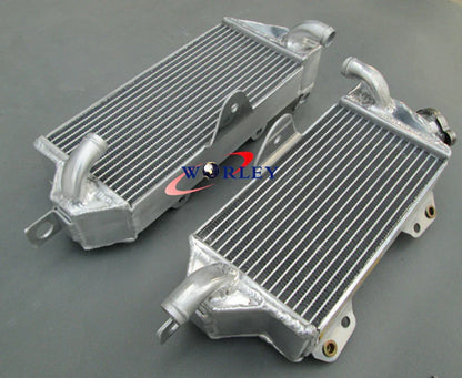 Aluminum Radiator + Hoses for Kawasaki KX500 (1988-2004)