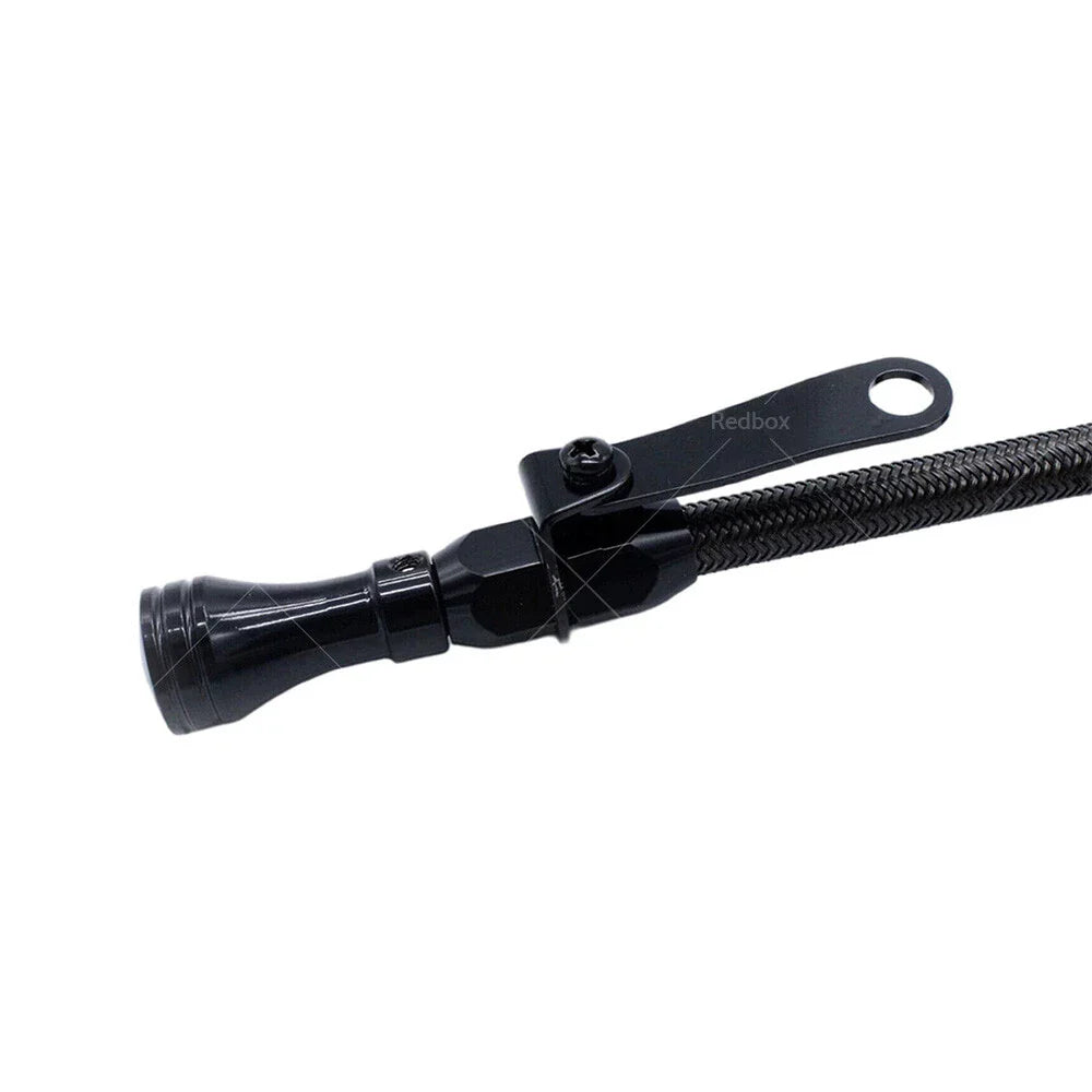 Black Braided Stainless Engine Oil Dip Stick for Holden Commodore (1997-2006)