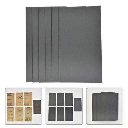70pcs Sandpaper Wet / Dry 35 1/2 For 600/800/1000/1200/1500/2000/2500