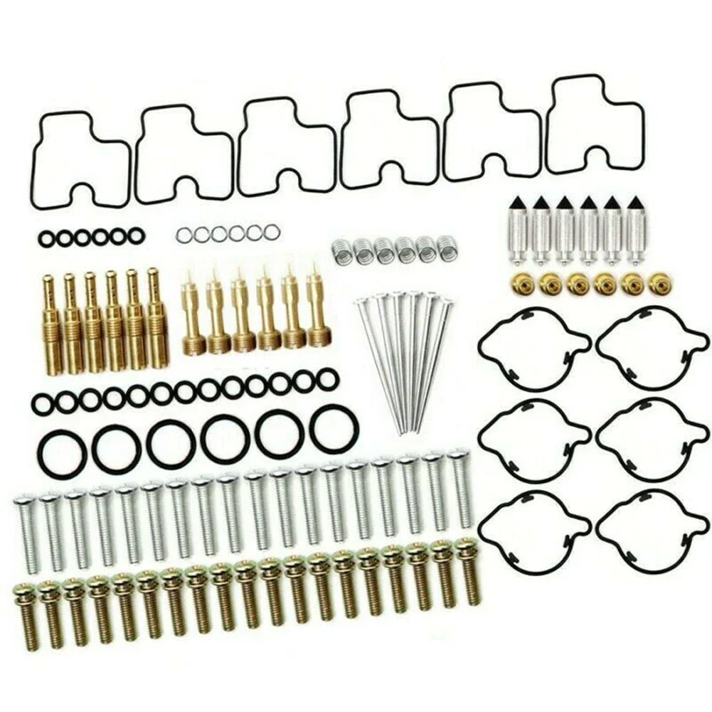 6x Carburetor Repair Kit for Honda GL1500C/GL1500CT Valkyrie 1500 (1997–2003)