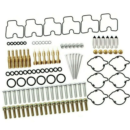 6x Carburetor Repair Kit for Honda GL1500C/GL1500CT Valkyrie 1500 (1997–2003)