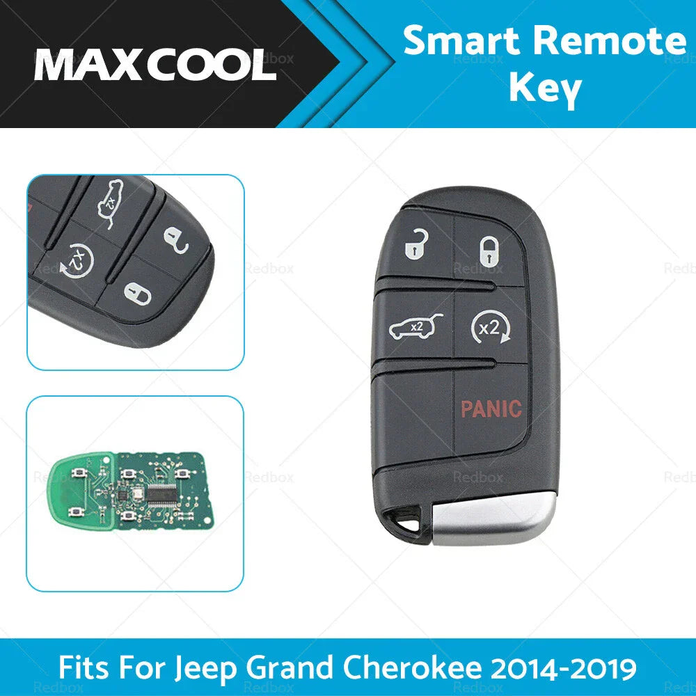 Transponder Key for Jeep Grand Cherokee (2014-2019)