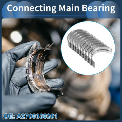 Main Bearing Set for Mercedes-Benz A250 (2013-2019) - 10 Pcs