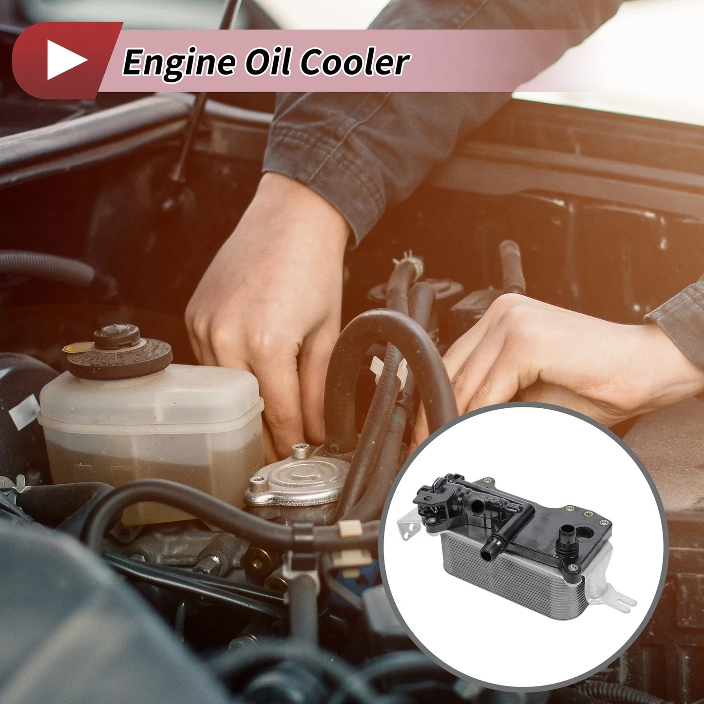 Trans Cooler for BMW F01 730i N52n