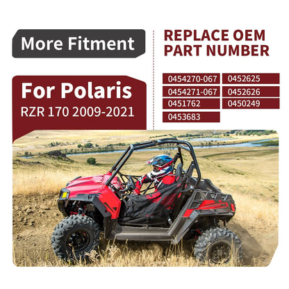Front Left/Right Control Arm & Cap Kit for Polaris RZR (2009–2021)