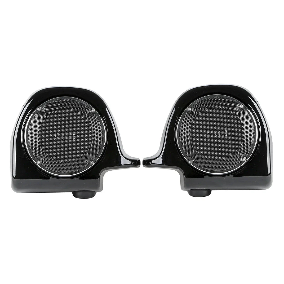 Lower Fairing 6-1/2" Speakers Grills Box Pods for Harley Touring (1988-2013)
