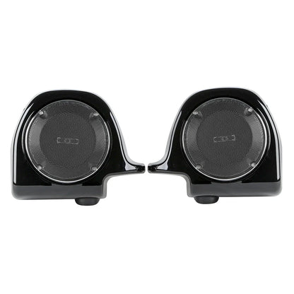 Lower Fairing 6-1/2" Speakers Grills Box Pods for Harley Touring (1988-2013)