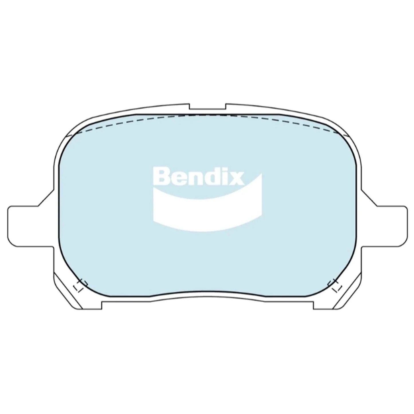 GCT Front Disc Brake Pads Set for Toyota Estima ACR30R (2000–2003)