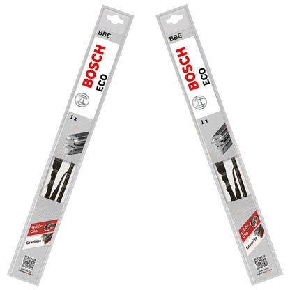 Front Pair Eco Wiper Blades for Kia Sportage (1996 - 2004)