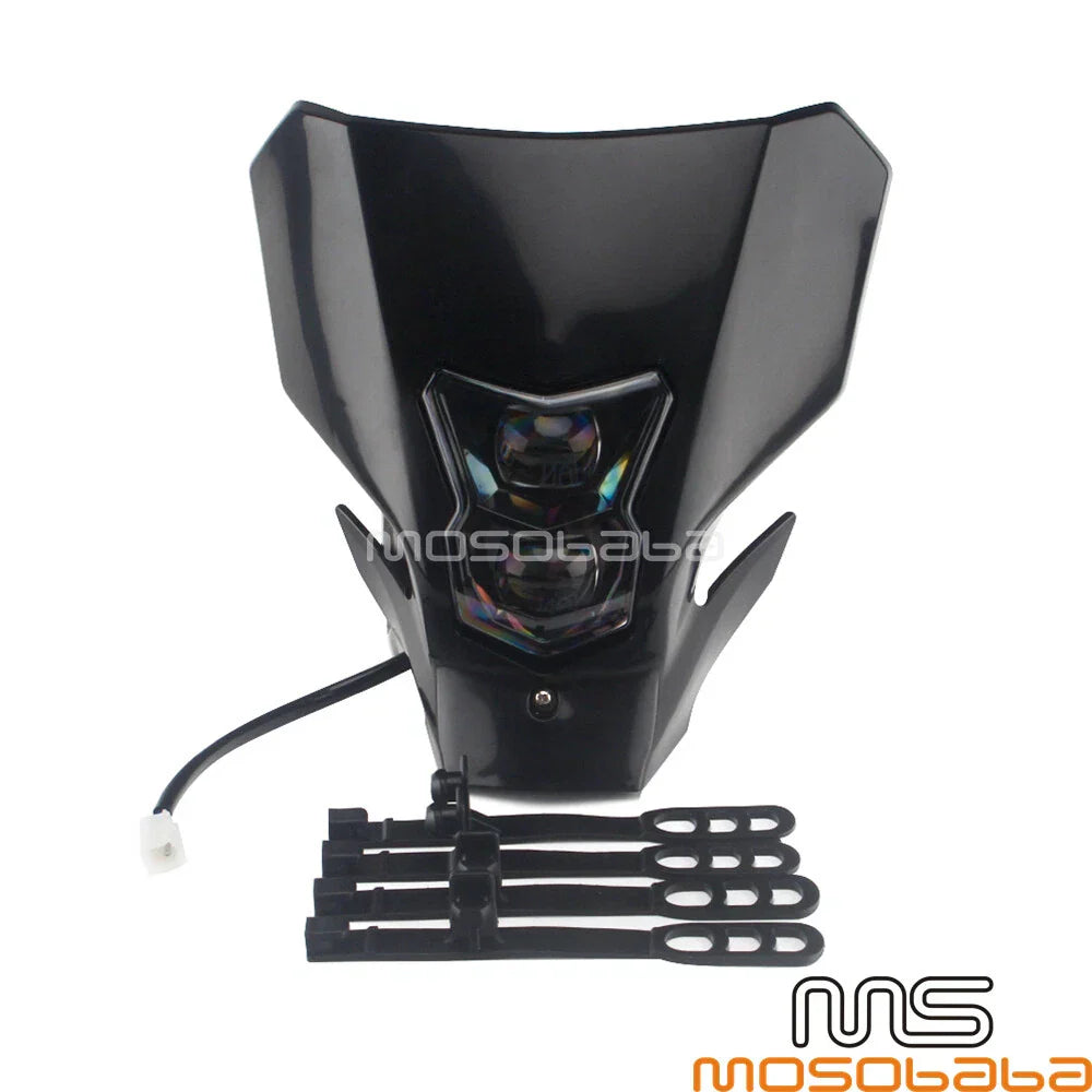 LED Headlight for Honda CRF 450L/450XR (2019-2020) Off Road Motocross Black