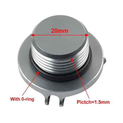 Red Engine Oil Filler Cap Cover for BENELLI TRK 502, Leoncino 500 (2017-2023)