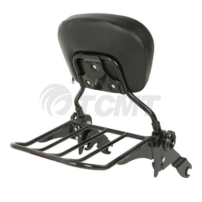 Docking Kit Luggage Rack Sissy Bar Backrest for Harley Touring (2014-2025)