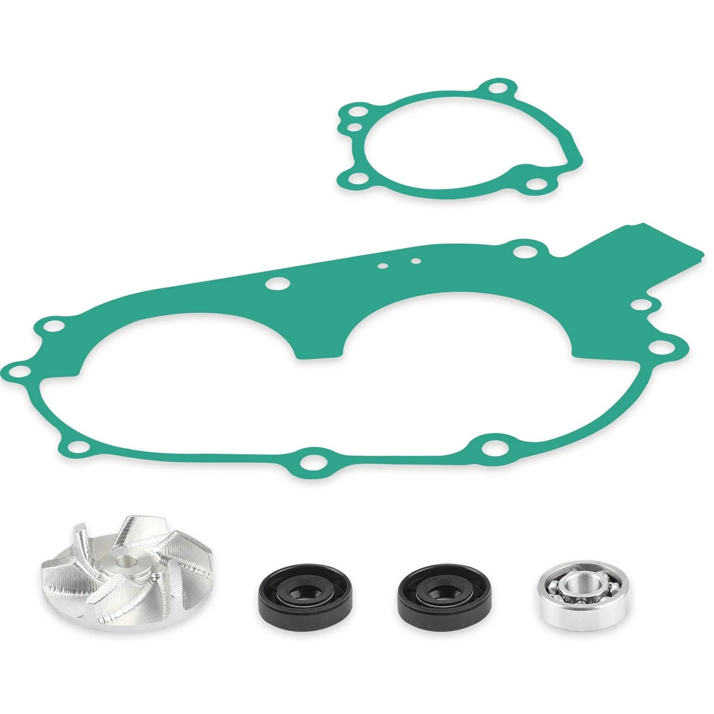 Water Pump Impeller Bearing Seal Gaskets for Polaris Scrambler 400 (1995–2002)